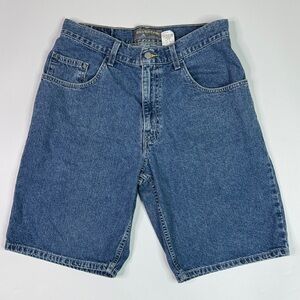Vintage Levi's Silvertab Loose Fit Denim Jean Shorts Size 32 2001 Y2K